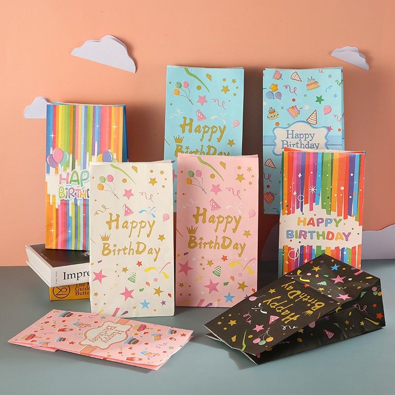 PAPER BAG LUCU FANCY HAPPY BDAY /TAS KERTAS HADIAH HAMPERS /PAPER KADO