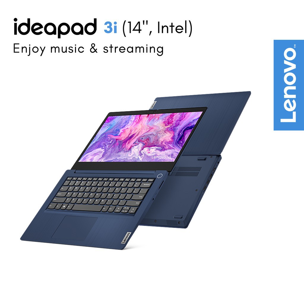 Lenovo ideapad Slim 3i 14IIL05 4GB 256GB SSD GARANSI RESMI