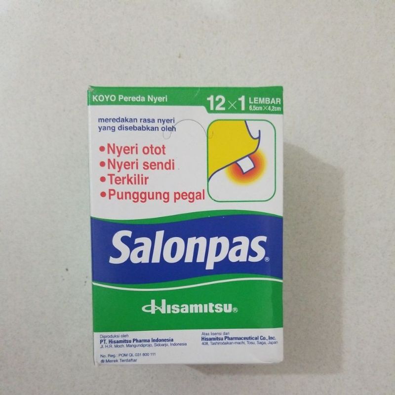 Salonpas dan salonpas hot BOX