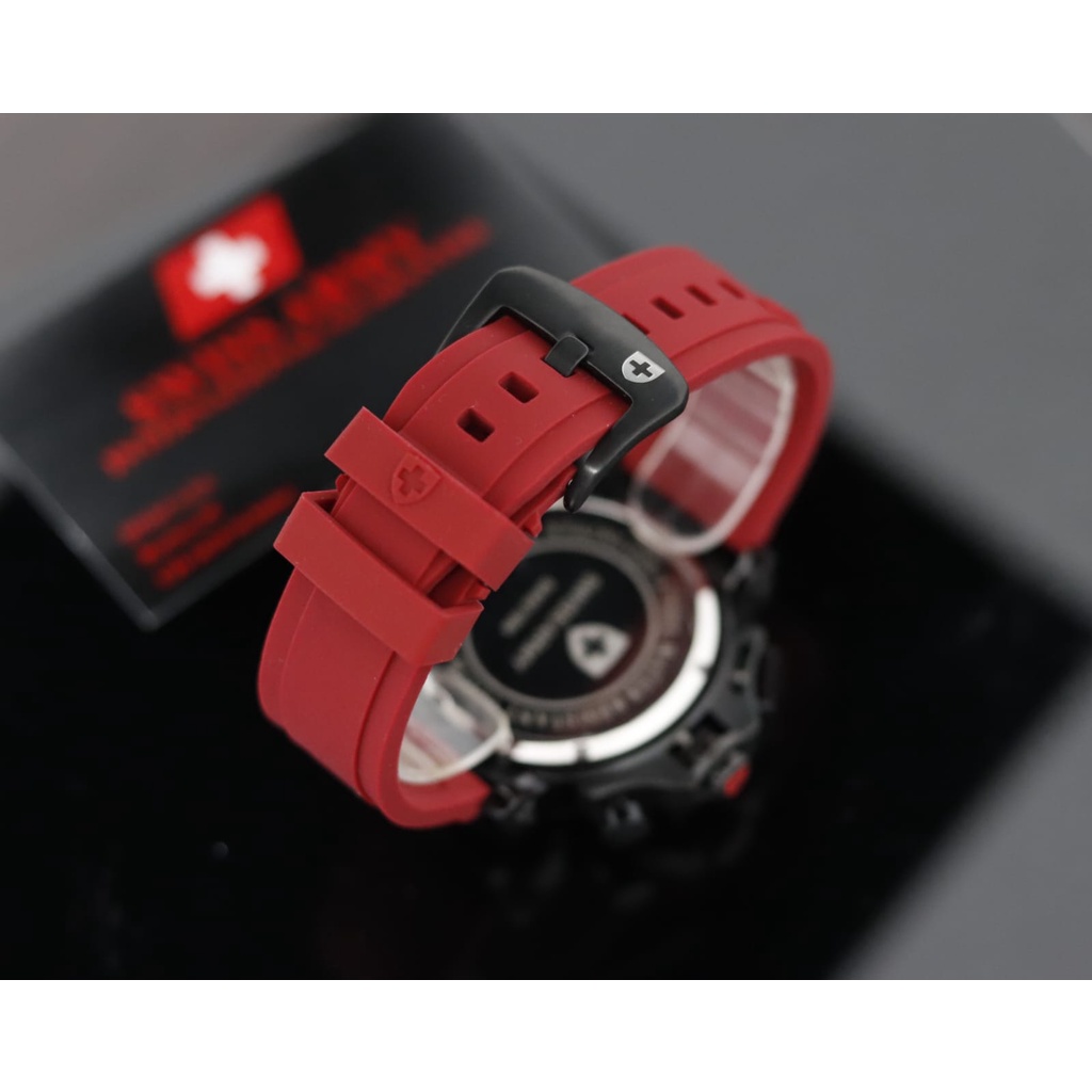 [BISA COD] Jam Tangan Pria ARMI 2619S Chrono&amp;Tanggal Aktif + Box Ori