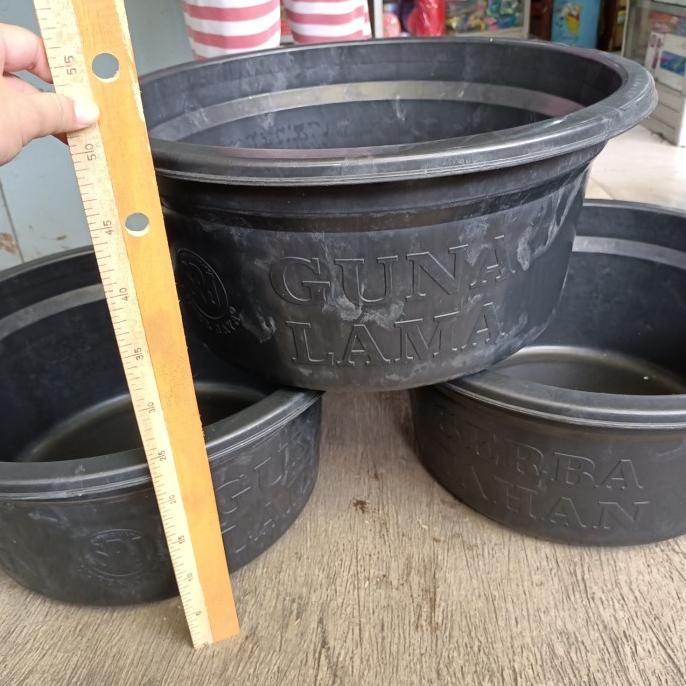 ,,,,,,,] baskom besar anti pecah, burayak cupang, jolang besar teratai