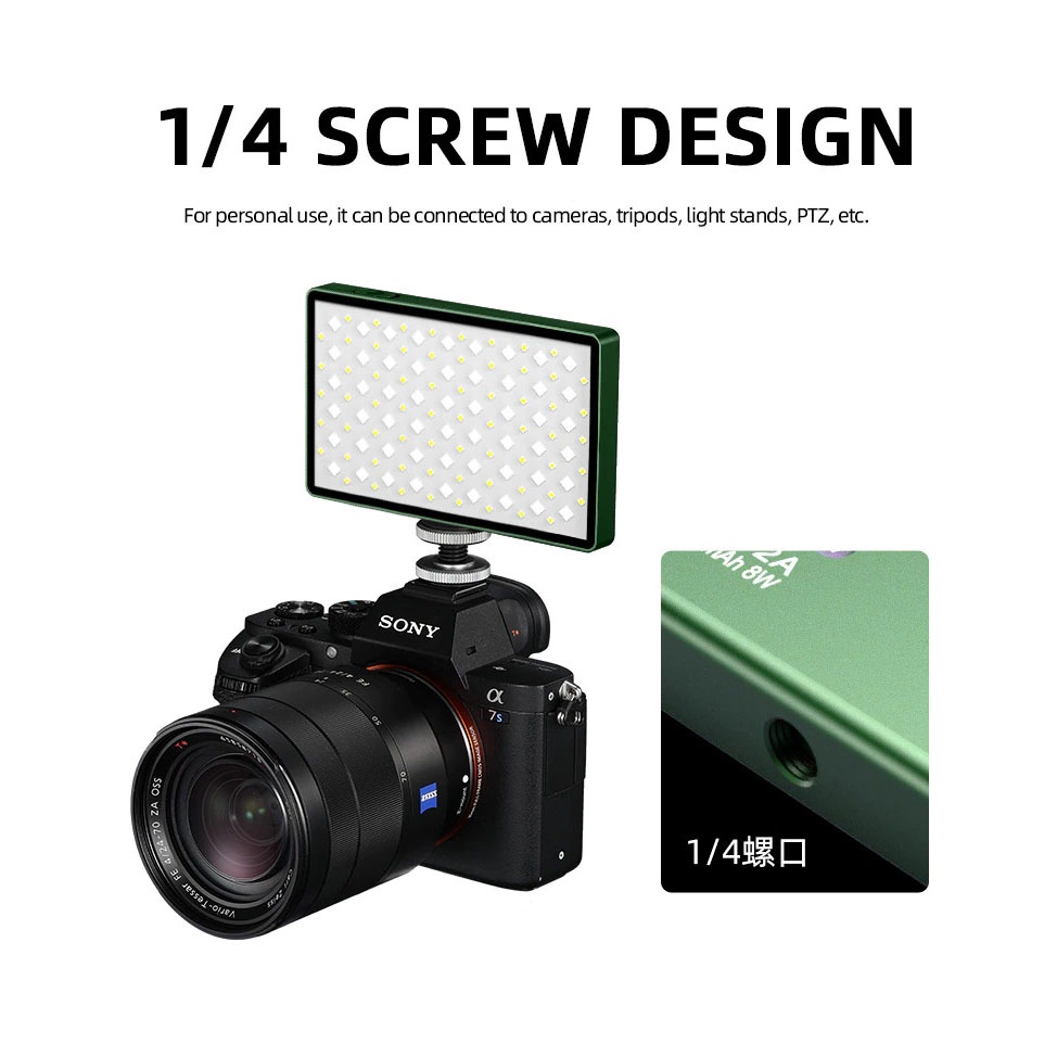 SOONPHO Lampu Kamera Fotografi RGB LED Video Fill Light - P10 - Black