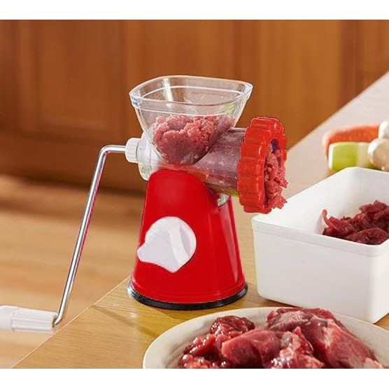 Meat Grinder Huamei Mincer Alat Penggiling Daging Manual Untuk Sayuran Buah, Mesin Penggiling Daging