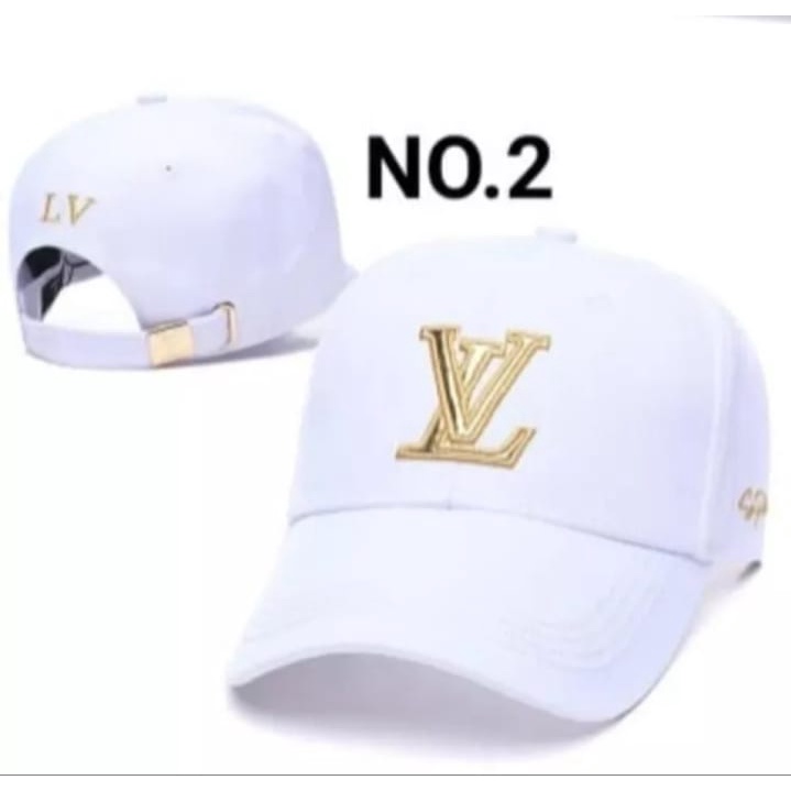 Topi Pria Baseball Distro LV Premium Import Original Model Terbaru Kekinian Bisa Bayar Ditempat (COD)