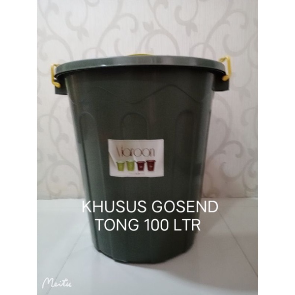 Tong Air 100 liter Hijau