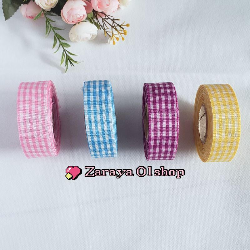

Pita Motif Kotak 2,5cm