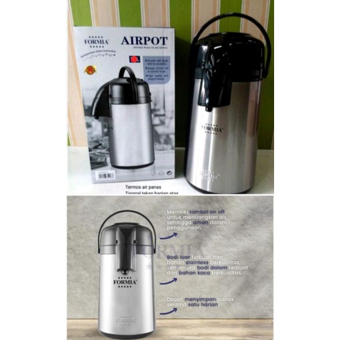 FORMIA TERMOS PENCET BODY STAINLESS 3 L
