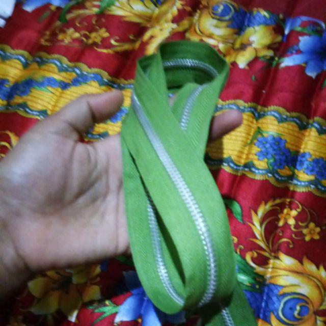 Rsl9 Resleting / Zipper Rel Besi Silver Per Meter