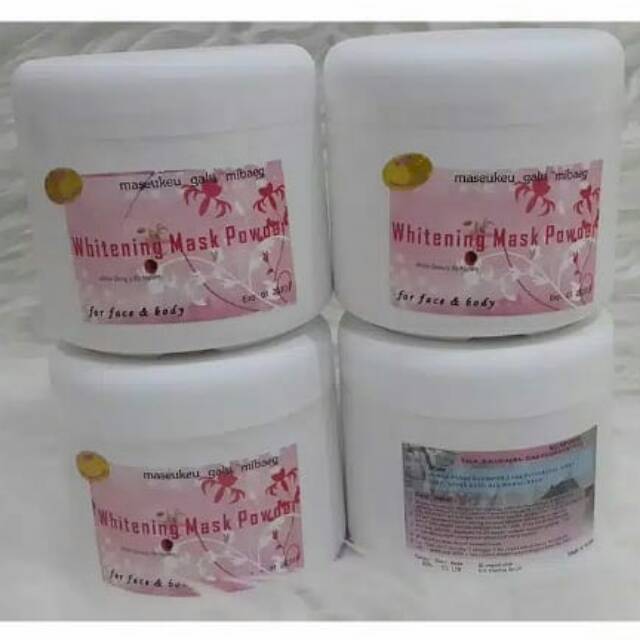 Jual Whitening Mask Powder (MASKER KOREA) BPOM Original 100% Indonesia