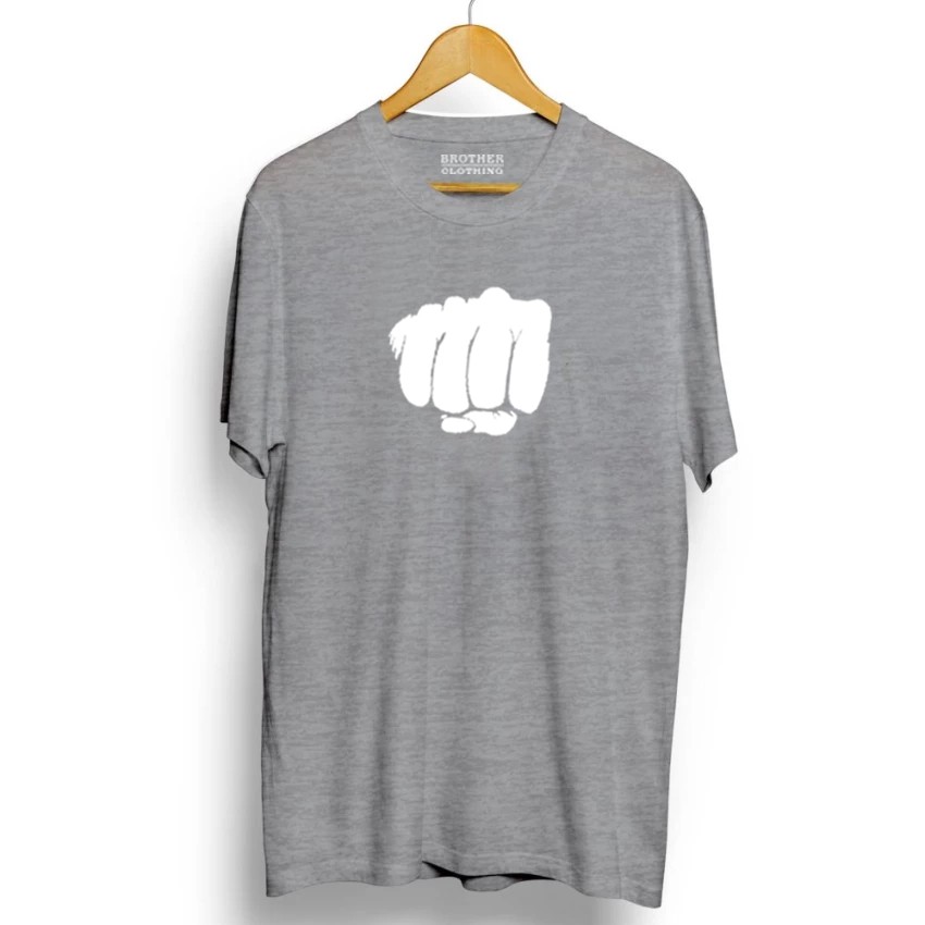 Brother Store Kaos Distro  One Punch Man White  - Abu Misty Premium