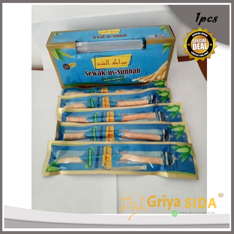 Siwak Us sunnah ussunnah 1box SIWAK MISWAK siwak kecil harga grosir FREE HOLDER