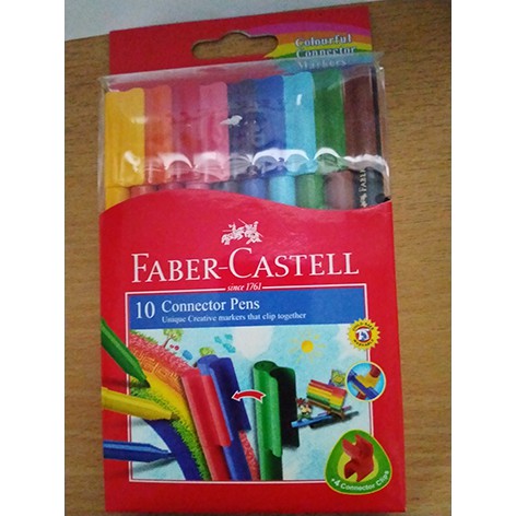 

Faber Castell Connector Pen 10 Colors Spidol Warna