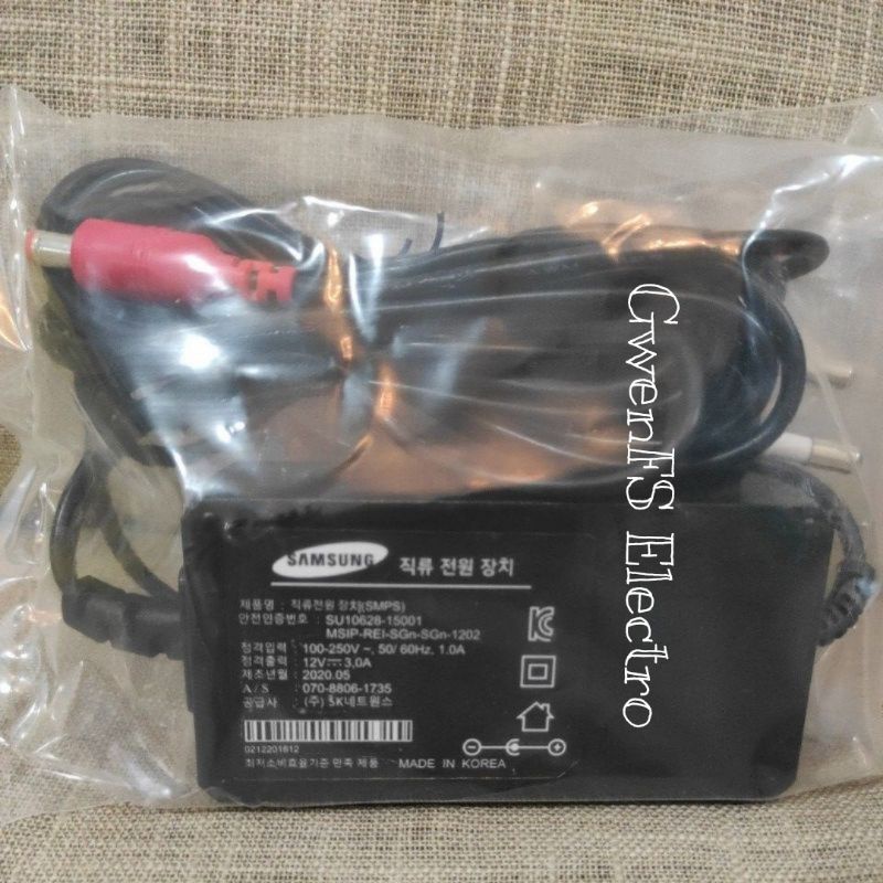 Adaptor 3A Samsung 12V Slim Promo