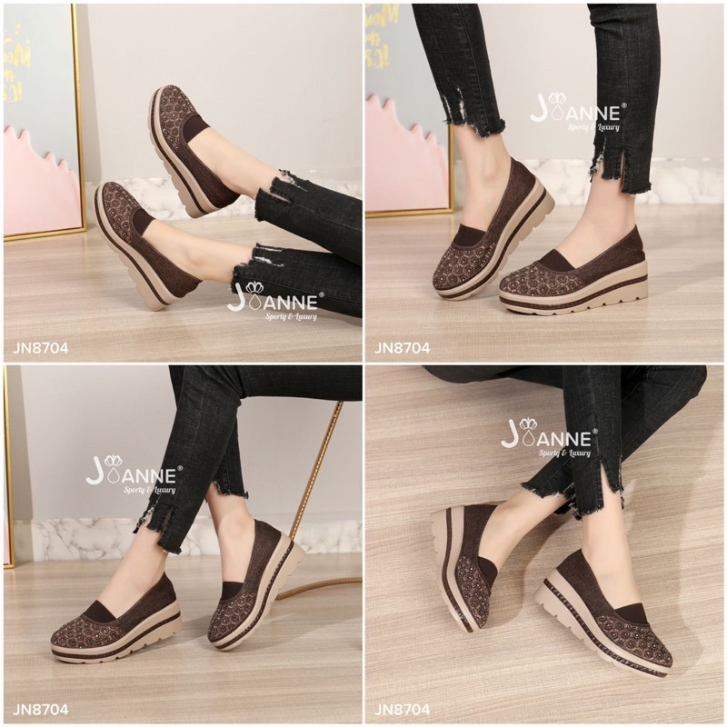 JOANNE Sepatu Wedges Shoes JN8704 [ORIGINAL BRAND]