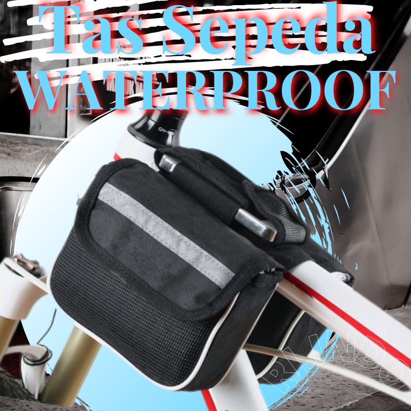 Tas Bag Ransel Sepeda Waterproof bicycle Tahan air Hybrid Tandem Onthel Lipat BMX MTB Gunung Fixie
