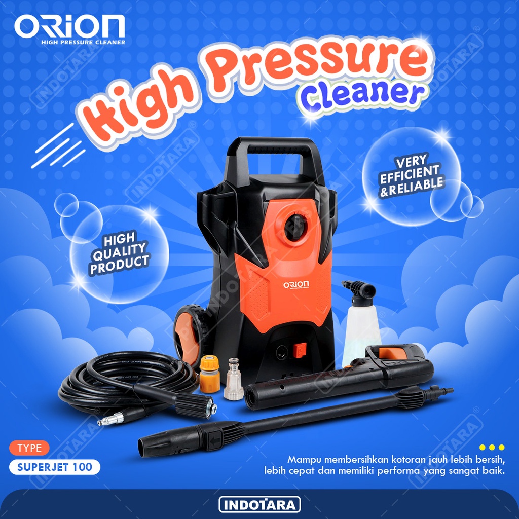 Alat steam cuci motor &amp; mobil Jet Cleaner - Orion SUPERJET100