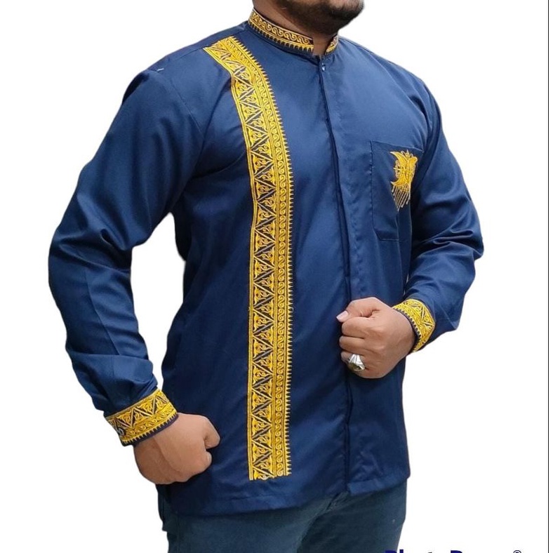 limited koko bordir pintu aceh original termewah lengan panjang