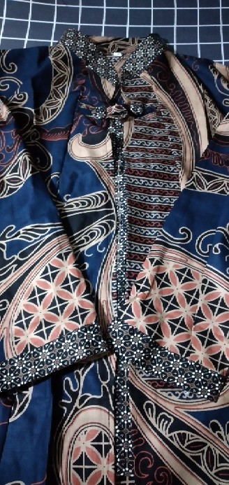 Atasan Batik Blouse Seragam Batik Solo Batik Kantor Baju Batik Wanita Bd 110