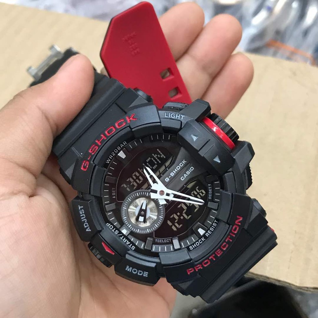 Casio G-Shock GA 400 Black Red Limited Original BM