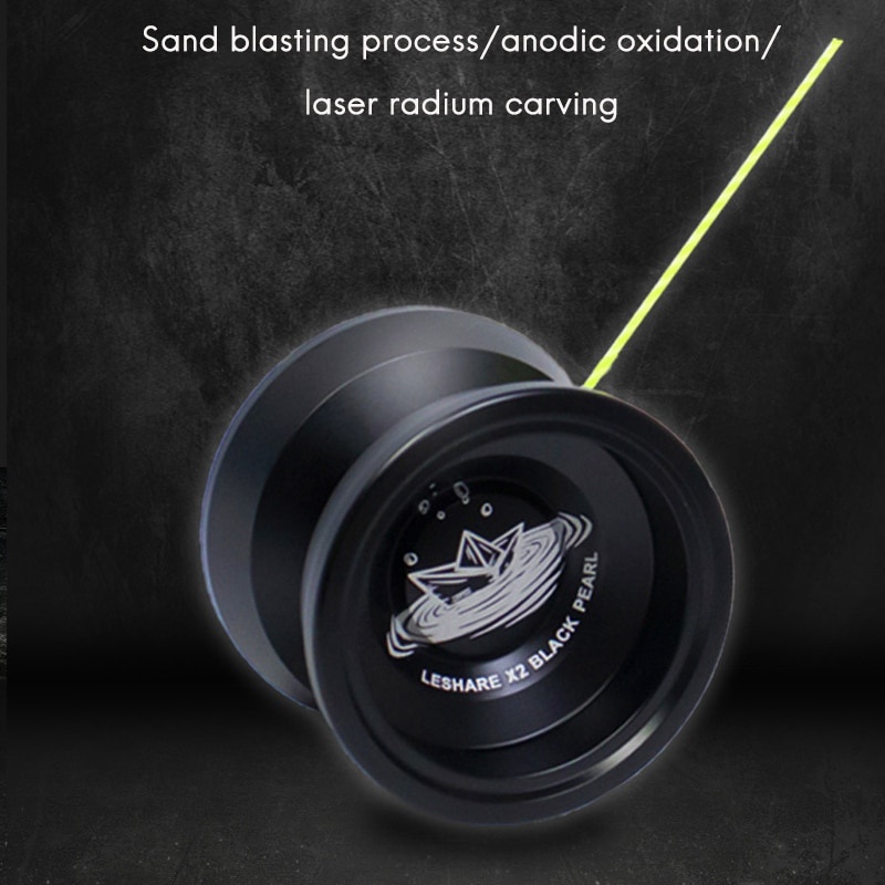 X2 BLACK PEARL Competitive Yo-Yo,Yoyo for Beginners Alloy Yoyo,Easy to Return and Practise Tricks