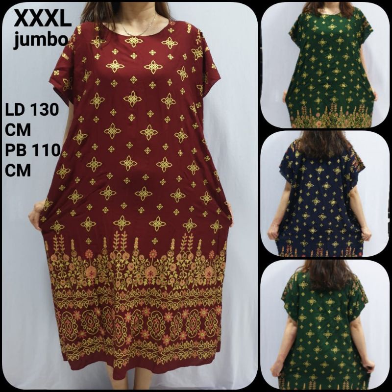 daster jumbo XXXL bahan adem enak di pakai