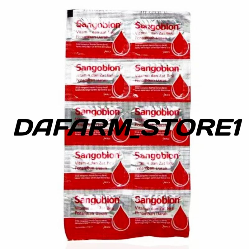 Sangobion Kapsul 10 tablet / Tambah Darah / Sangobion