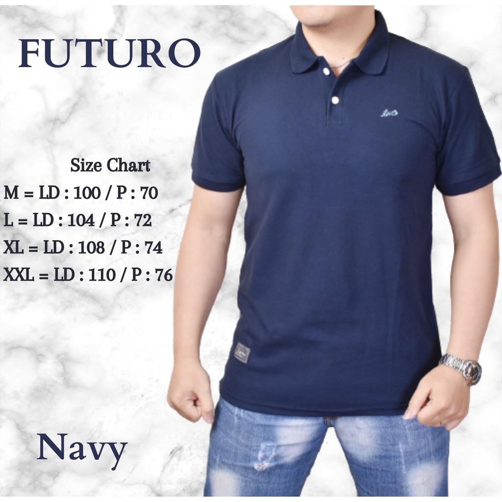 Kaos kerah polo shirt Navy / kaos polo shirt Navy Polos