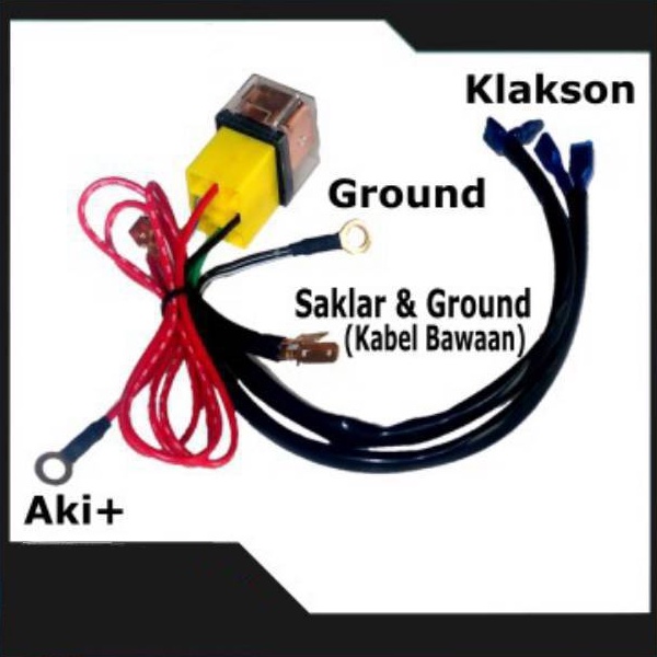 KABEL KLAKSON keong denso dan dish,dll / RILEY KLAKSON / SOKET KLAKSON_ universal