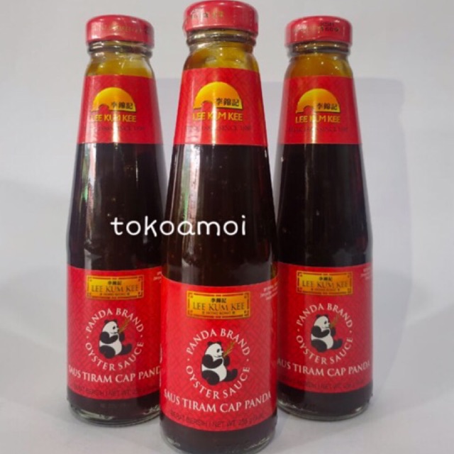 

SAOS TIRAM LEE KUM KEE / OYSTER SAUCE LEE KUM KEE PANDA BRAND 255gr
