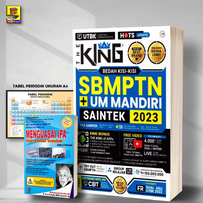 The King sbmptn SAINTEK 2023 / SBMPTN SAINTEK / SBMPTN SAINTEK 2023 / SKS IPA