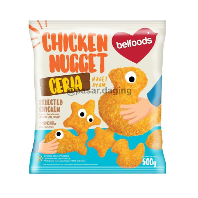 

BELFOODS FAVORITE CHICKEN NUGGET CERIA 500GR