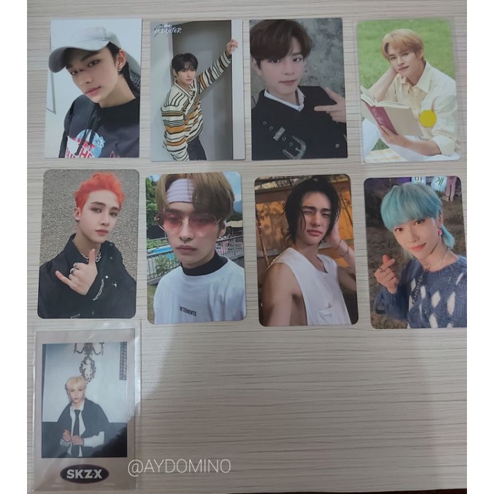 STRAY KIDS  PC PHOTOCARD NOEASY DS DOUBLE SIDED LEVANTER SKZ-X FANMEETING NACIFIC LEE KNOW FELIX SEU