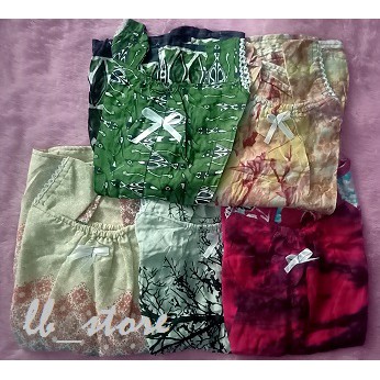 Dress Baju Batik anak perempuan