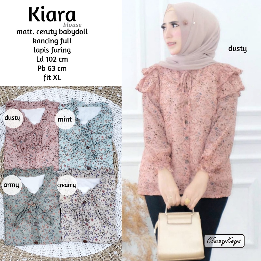 kiara tunik | tunik korea | tunik import