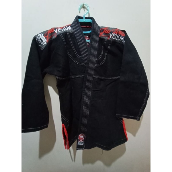 Preowned_BJJ_Gi_Venum_Challenger_2.0_Hitam_A1_Bekas