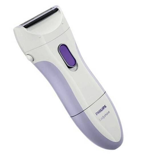 Philips Lady Shaver HP6342 / Alat Cukur Wanita HP 6342 - Wet &amp; Dry