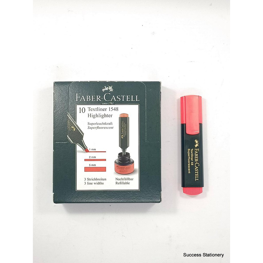 

FABER TEXTLINER PINK 48-25