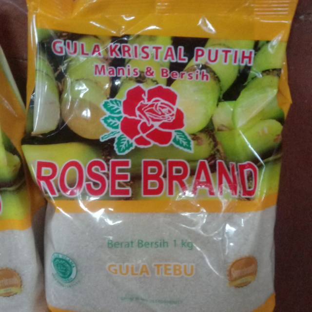 Gula pasir rose brand kuning 1 kg