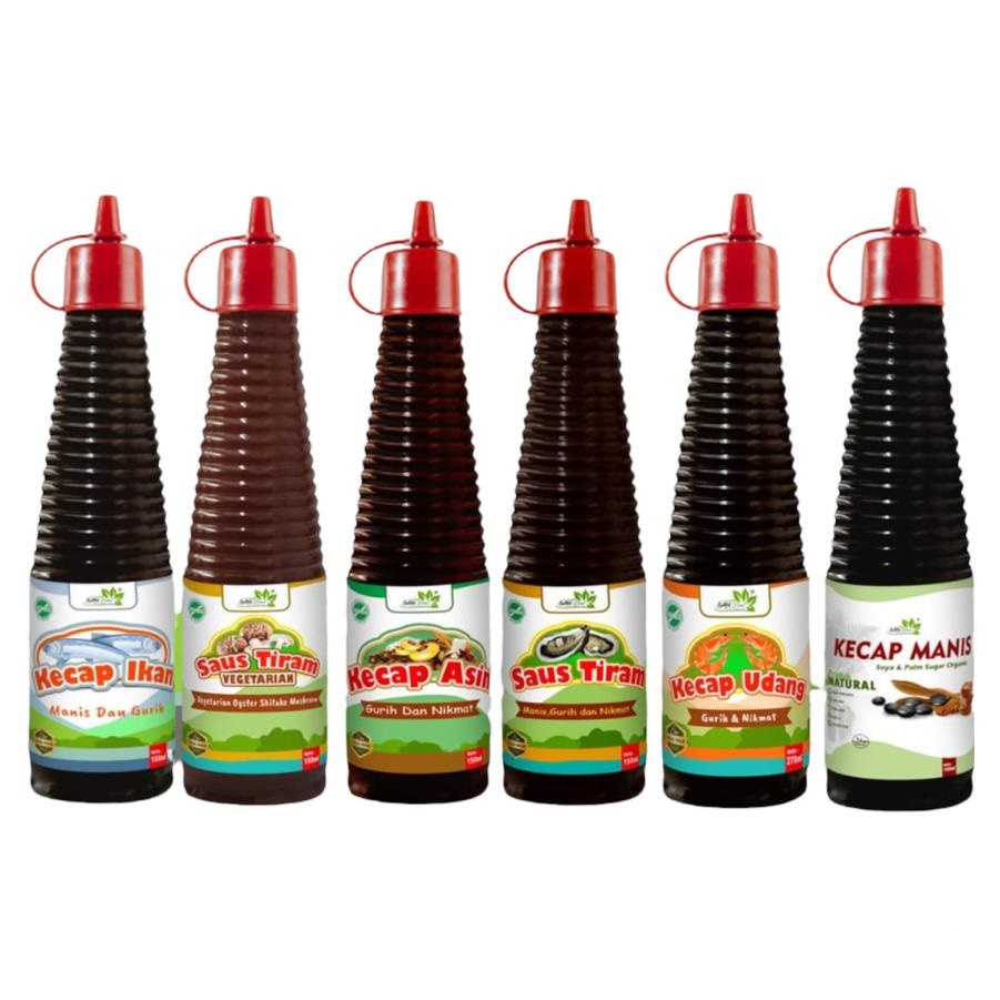 

Kecap Sehat Sanfood Kecap Asin Organik/Saus Tiram/Minyak Wijen/Kecap Ikan Organik