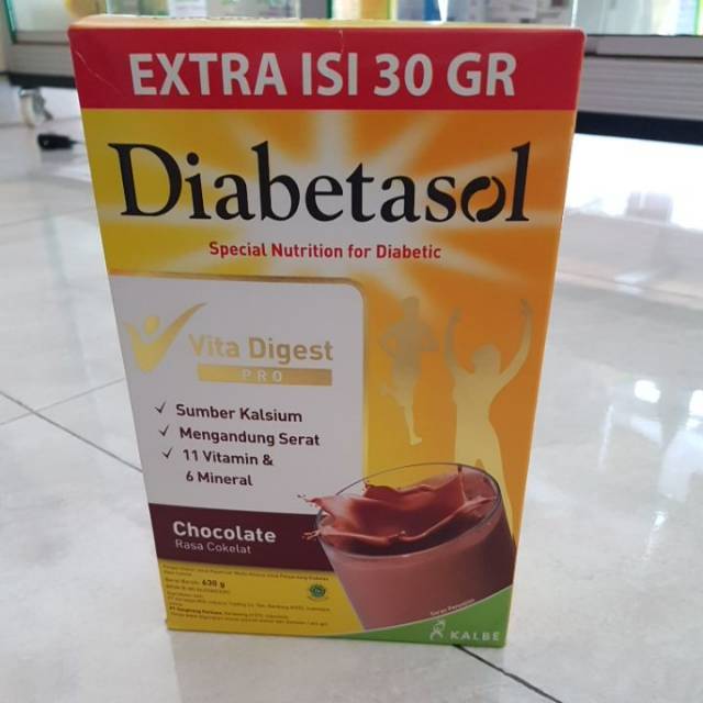 

Diabetasol coklat 630gr