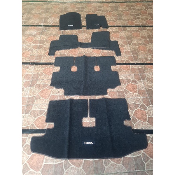 Karpet Daihatsu Terios Original Tahun 2015-2018. ( Terios Ultimate )