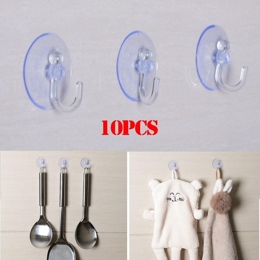 Solighter 10pcs Suction Cup Storage Gantungan Kamar Mandi Suckers