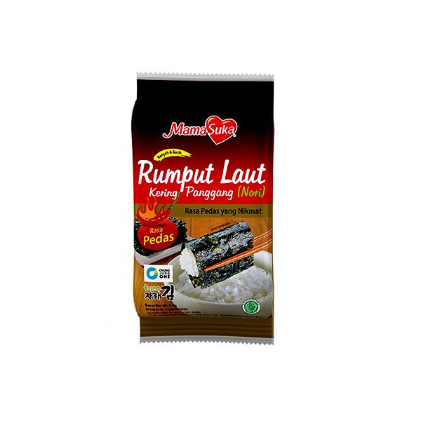 

MAMASUKA RUMPUT LAUT PEDAS 4.5 X 2 PCS