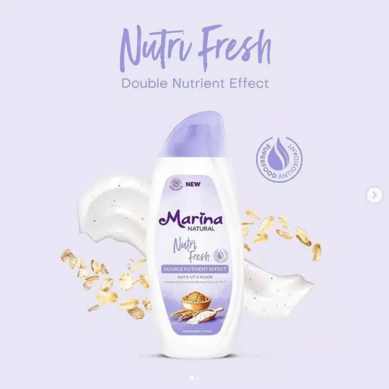 Marina Natural Hand &amp; Body Lotion