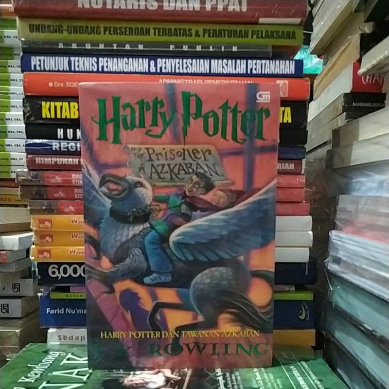 Novel ORIGINAL TAHUN 3 HARRY POTTER AND THE PRISONER OF AZKABAN HARRY POTTER DAN TAWANAN AZKABAN Bek