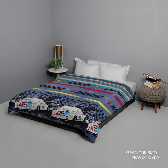 Kgr196 King Rabbit Bed Cover Double 230x230 Cm Top Gear Abu