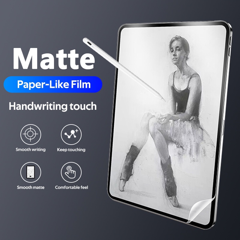 Pelindung Layar Bahan PET Matte Untuk iPad