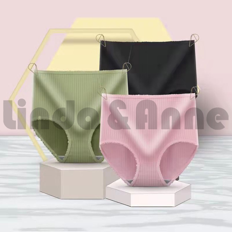 Celana Dalam Wanita - Panties Girl High Waist Celana Dalam Wanita Pinggang Tinggi Sexy Ukuran XL Import