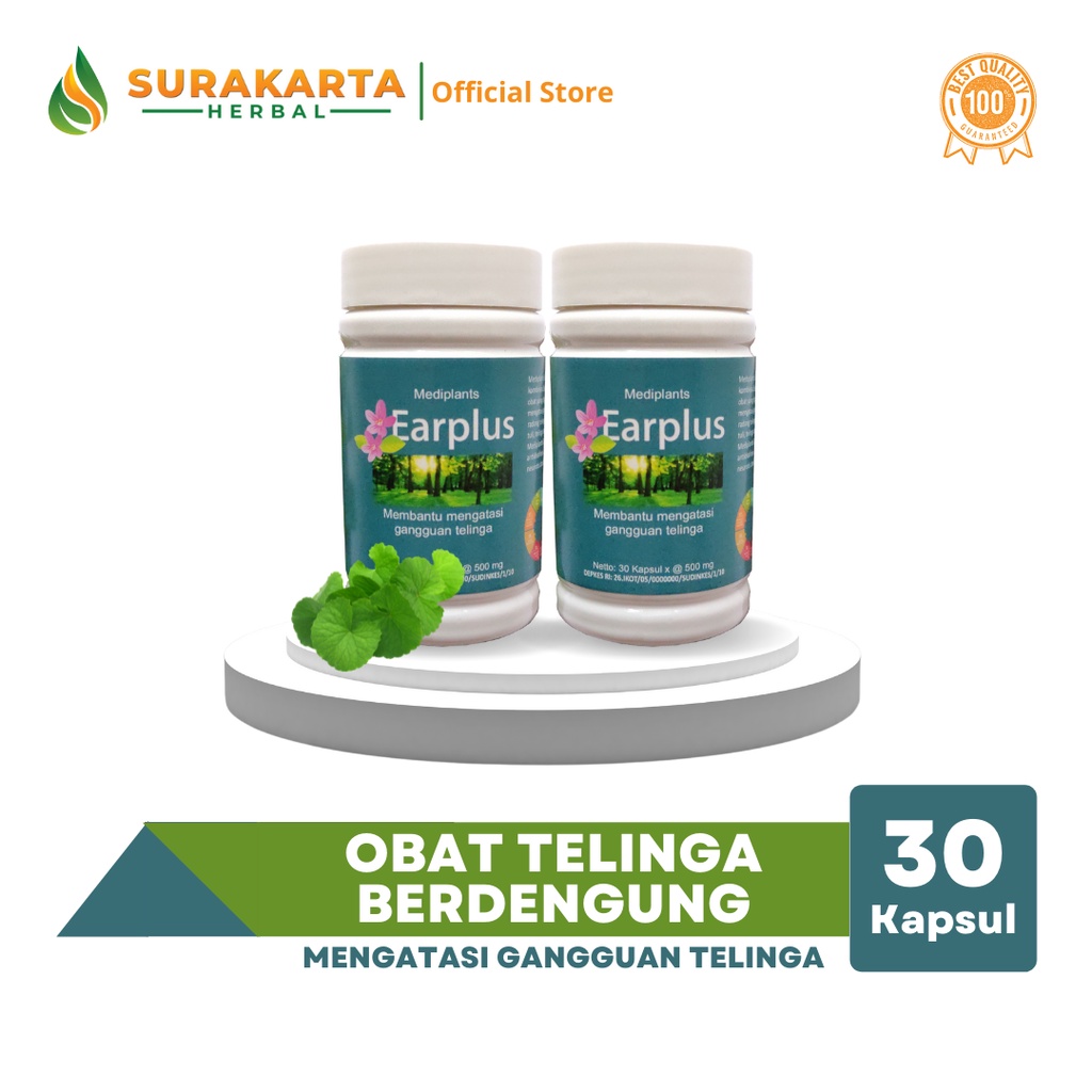 EARPLUS Obat Herbal Telinga Berdengung