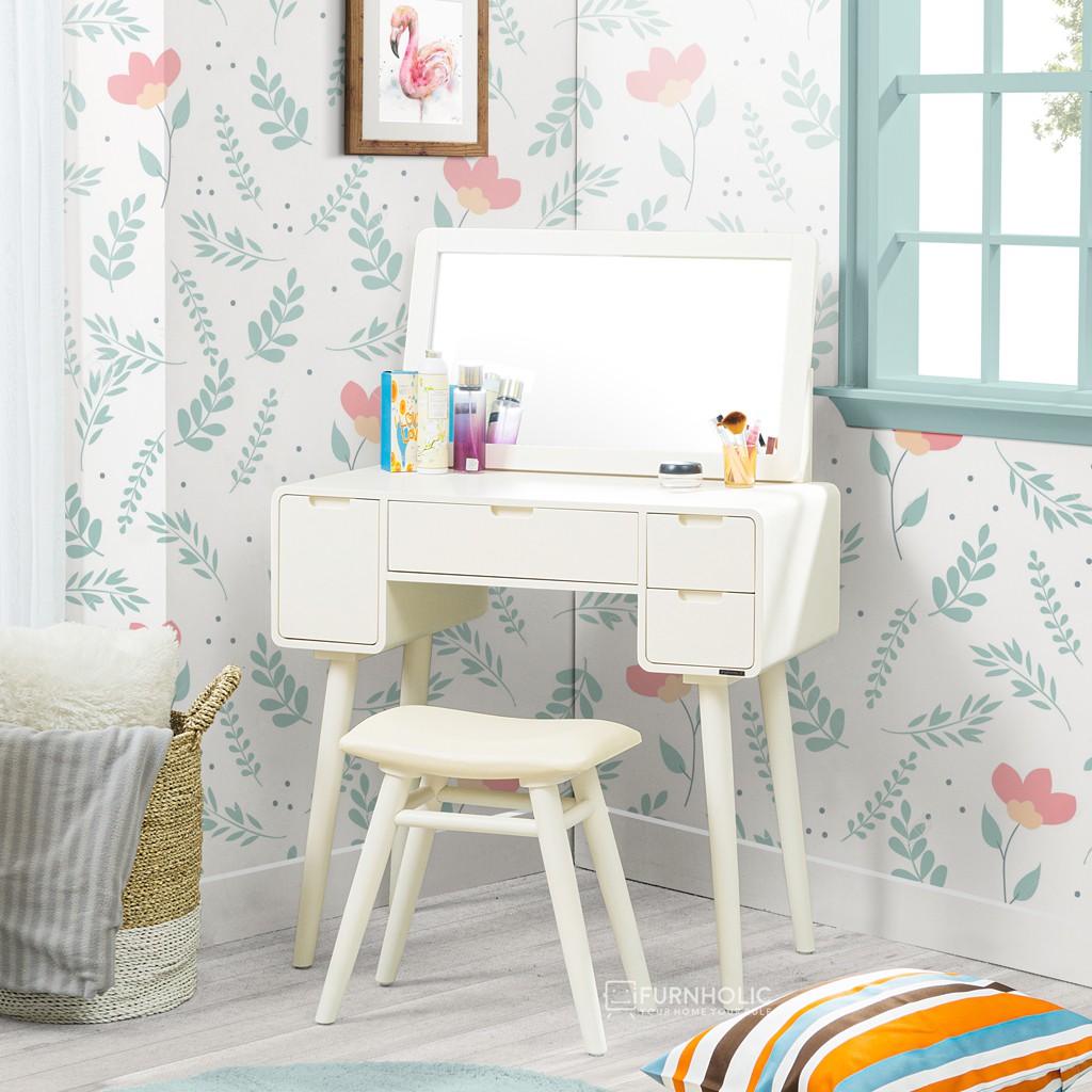 iFURNHOLIC Flint Vanity Sets Meja Rias Minimalis iFURNHOLIC Flint Vanity Sets Meja Rias Minimalis